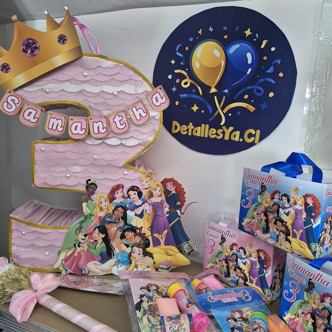 Pack Cotillón 22 piezas Temática elección  1