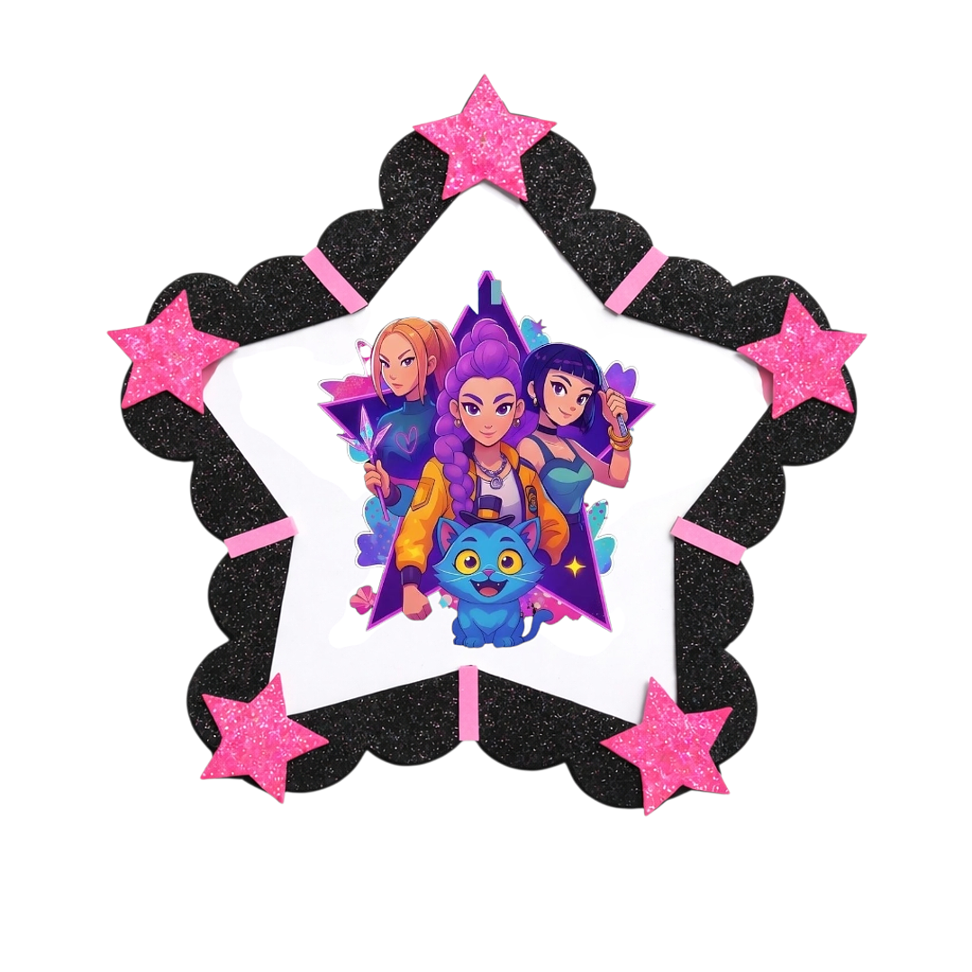 Piñata Guerreras Kpop Estrella  1