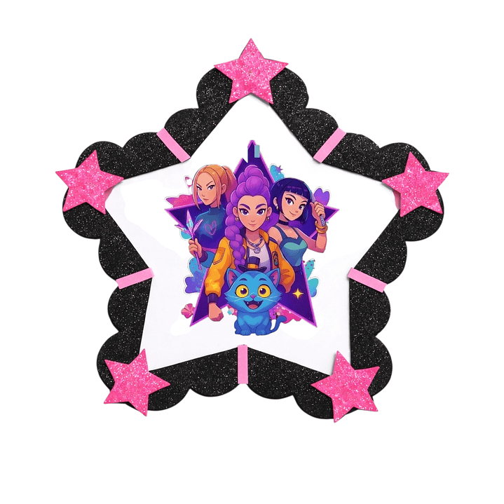 Piñata Guerreras Kpop Estrella  1