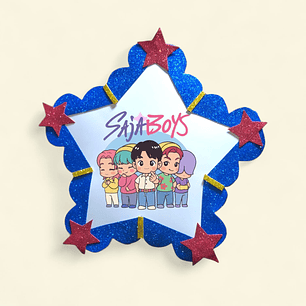 Piñata Saja Boys estrella 