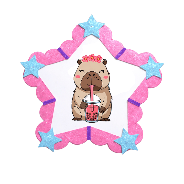 Piñata Capibara Estrella  1