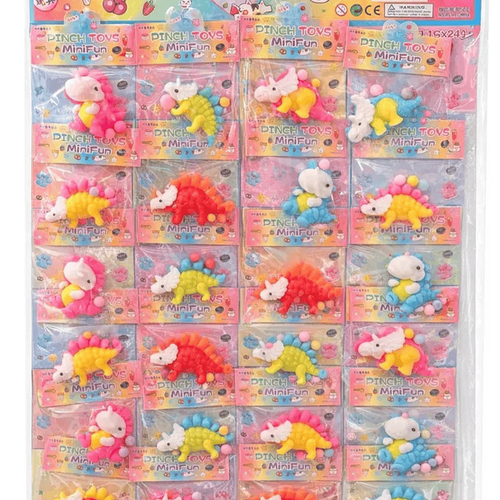 Squichy Dinosaurio x24 piezas chicas  1