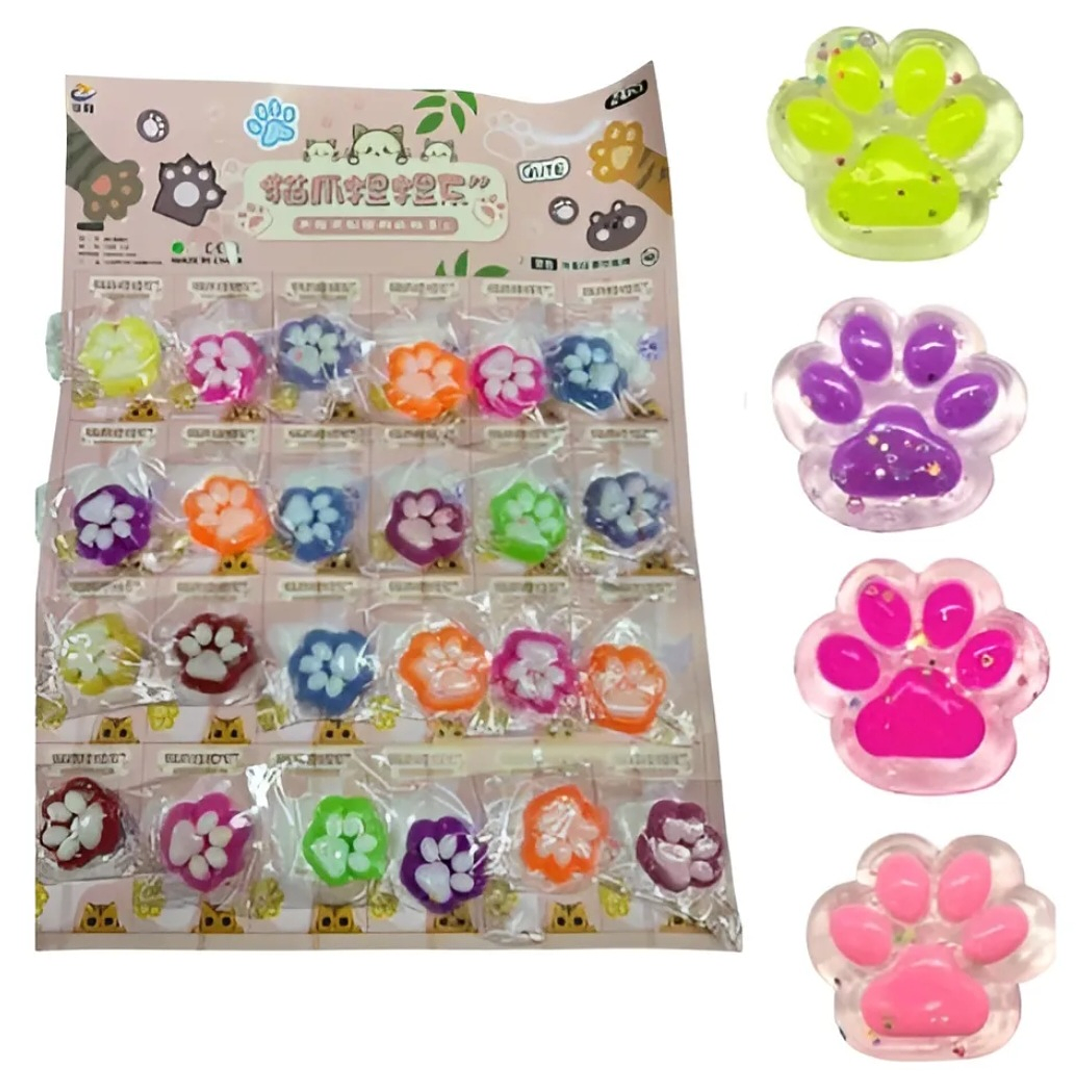 Squichy Patitas de Gato 24 piezas  1