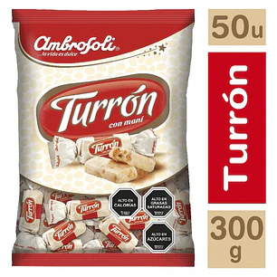Mini turron 300 gramos Ambrosoli