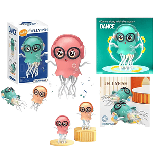 Pulpo bailarín interactivo con música y Luz 