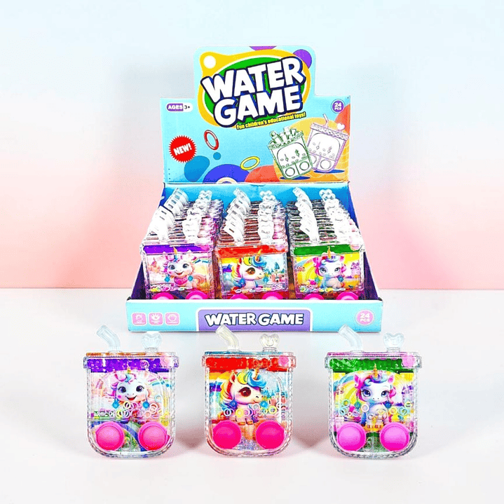 Juego de Agua Unicornio 3 unidades  1