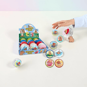 Yoyo Capibara con Luz 12 unidades 