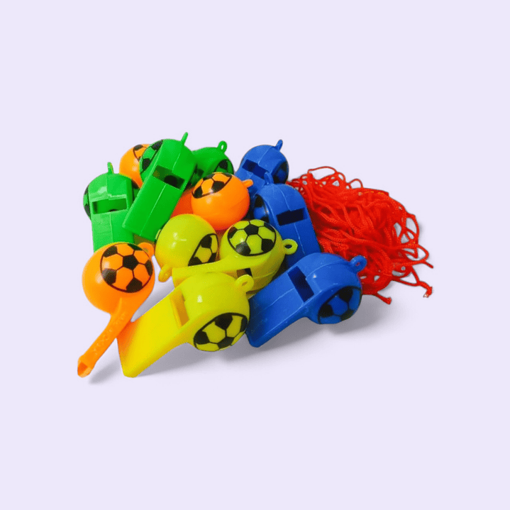 Silbatos de fútbol 12 piezas  1