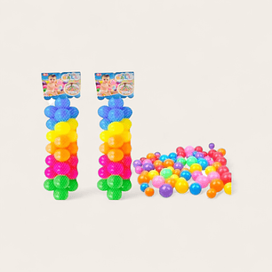 Pelotas para piscinas 30 piezas coloridas 