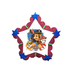 Piñata Paw Patrol estrella 