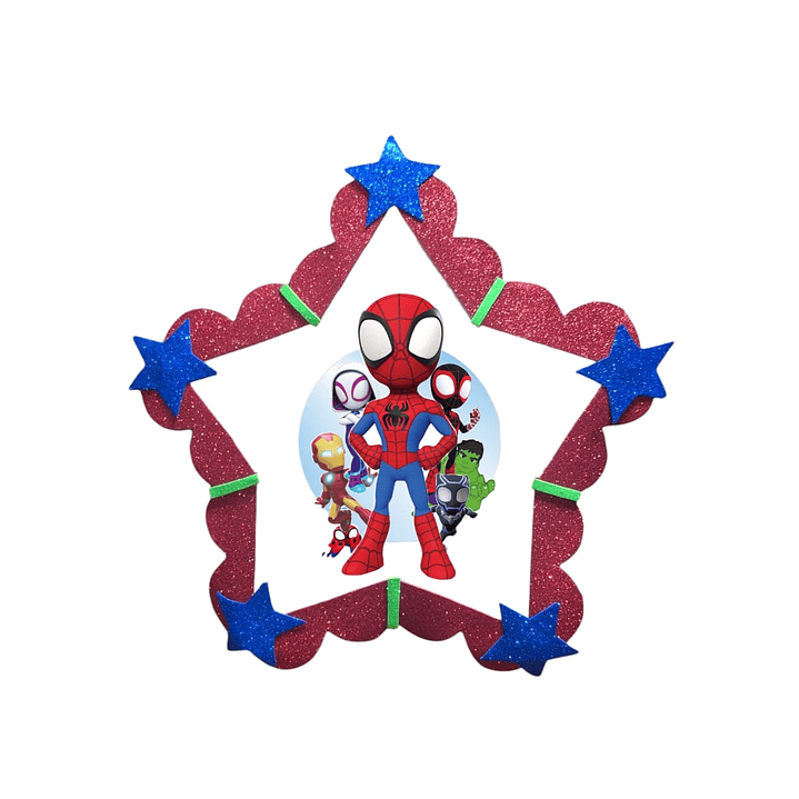 Piñata Spidey estrella  1