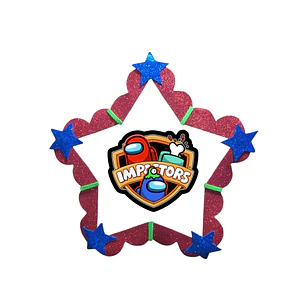 Piñata Among Us estrella