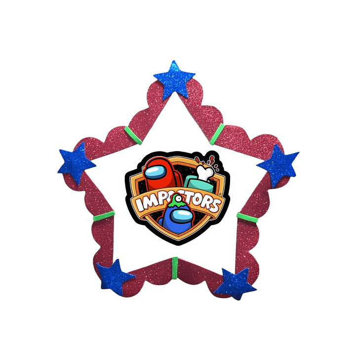 Piñata Among Us estrella 1