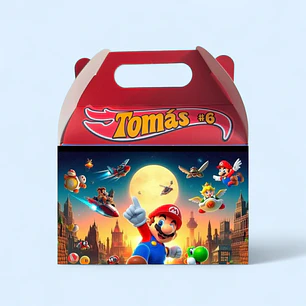 Caja Super Mario Galaxi 