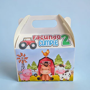 Caja animalitos de la Granja