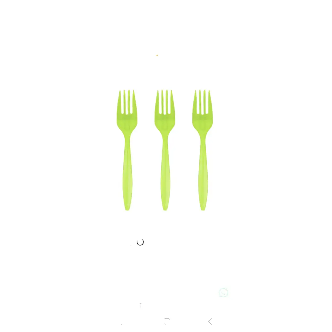 Tenedor plástico 20 unidades  3