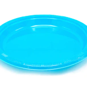 Plato plástico 10 unidades 18cm