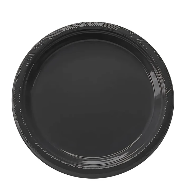 Plato plástico 10 unidades 18cm 6