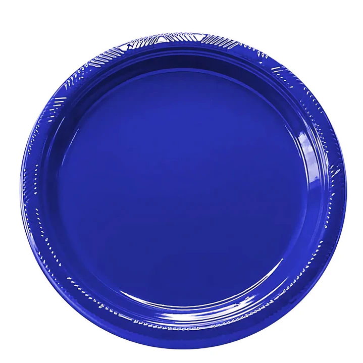 Plato plástico 10 unidades 18cm 7