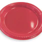 Plato plastico 10 unidades 23cm - Miniatura 2
