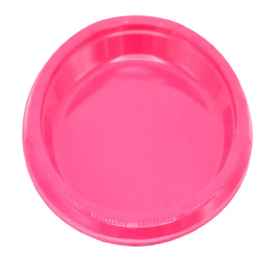 Plato plastico 10 unidades 23cm 6
