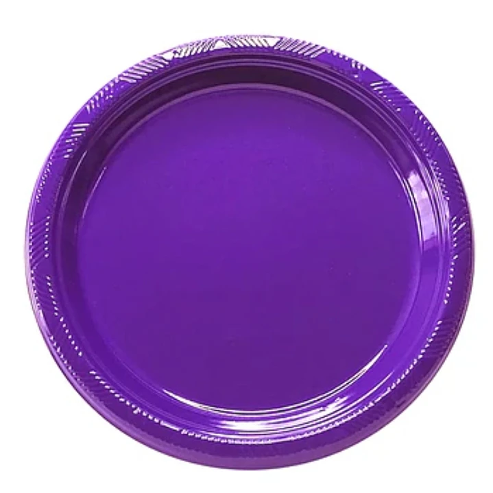 Plato plastico 10 unidades 23cm 9