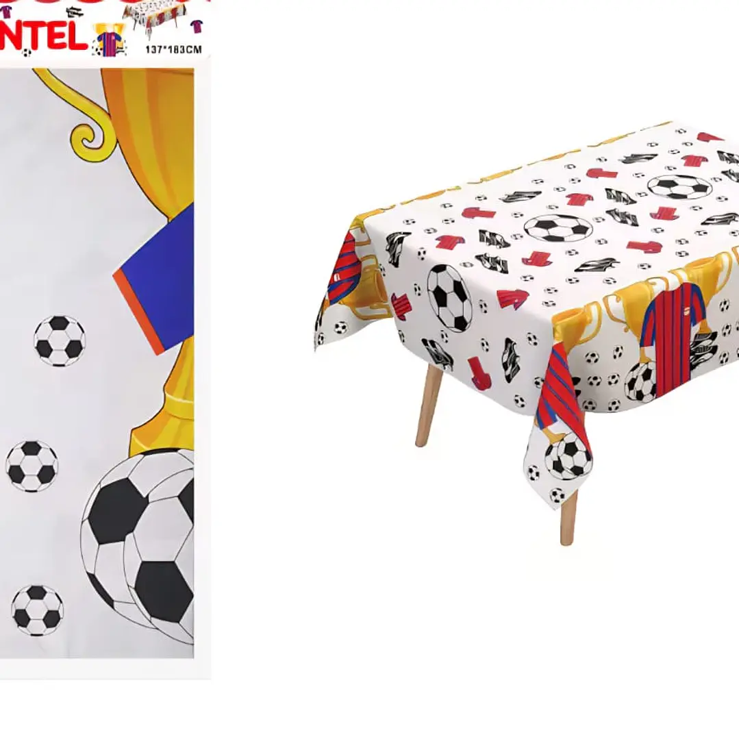 Mantel Plástico Fútbol diseño a elección 1