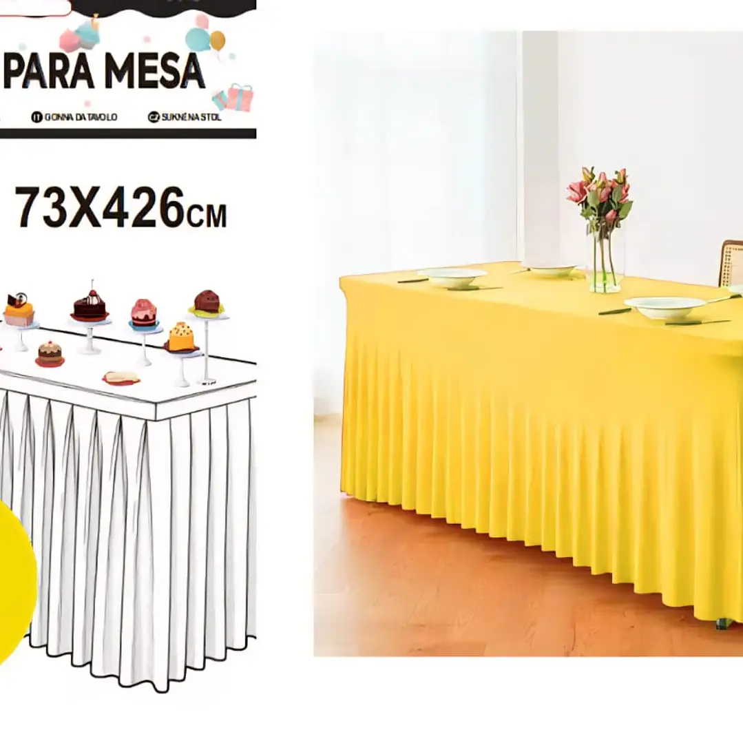 Faldón para mesa Plástico 1