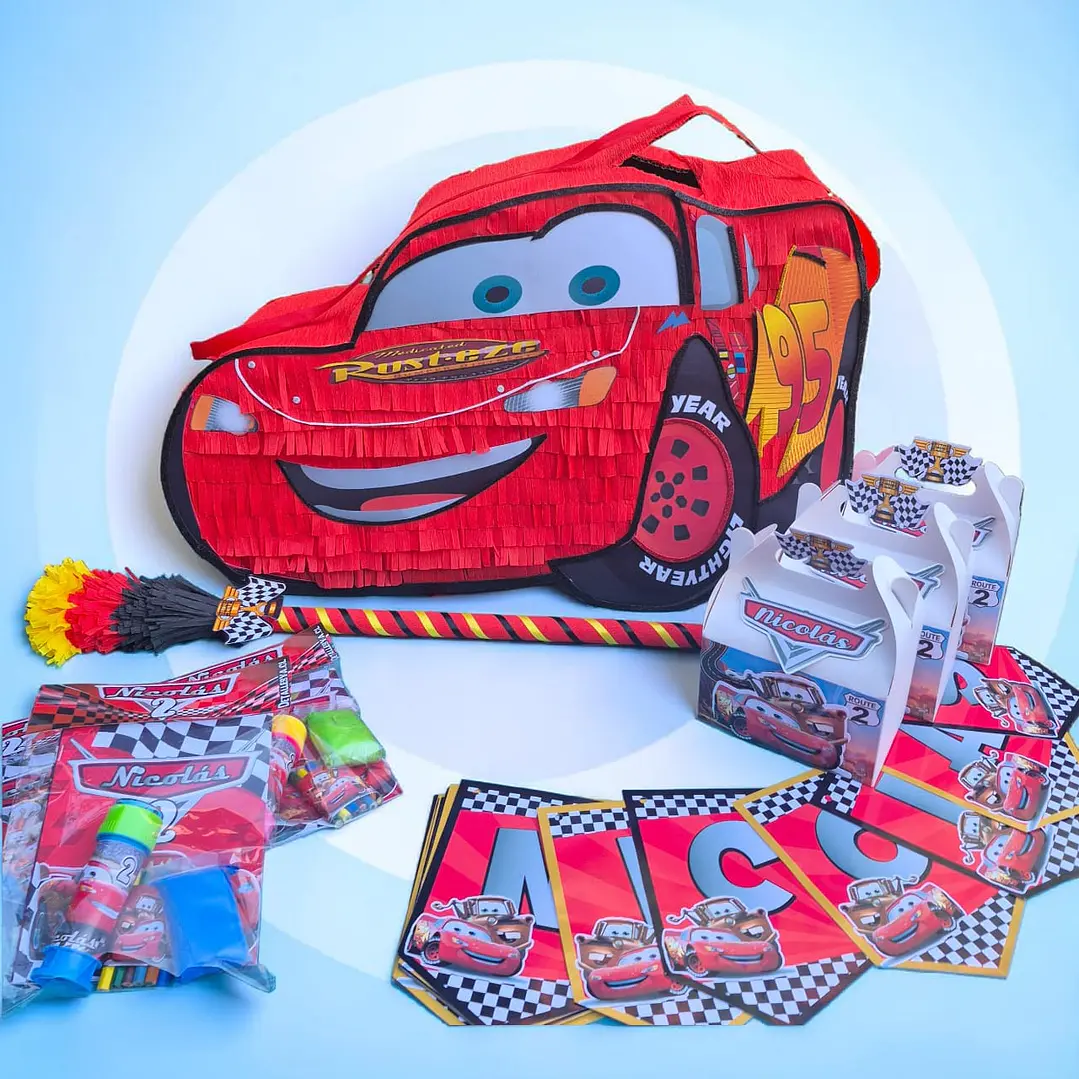 Piñata Cars de 60cm  2
