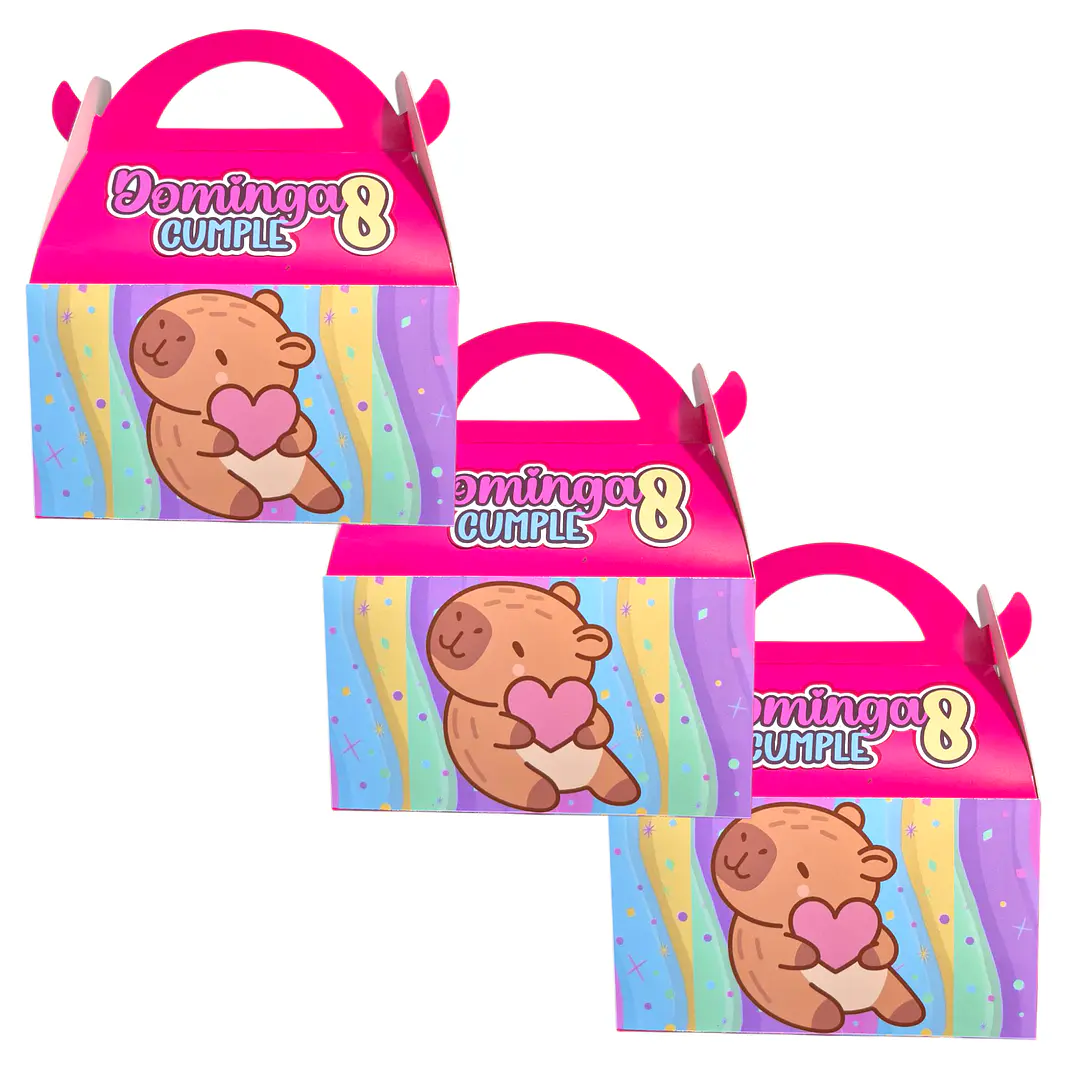 Cajas personalizadas temática elección 2