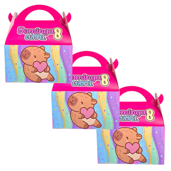 Cajas personalizadas temática elección 2