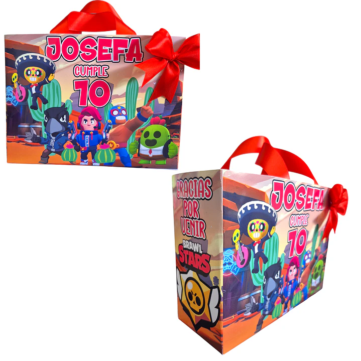 Cajas cuadradas Personalizadas con lazo 4