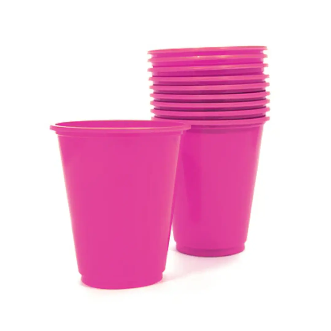Vasos plásticos 25 unidades  9