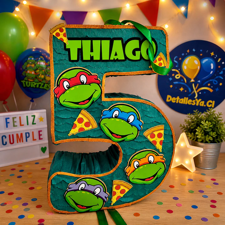 Piñata numérica temática elección 4