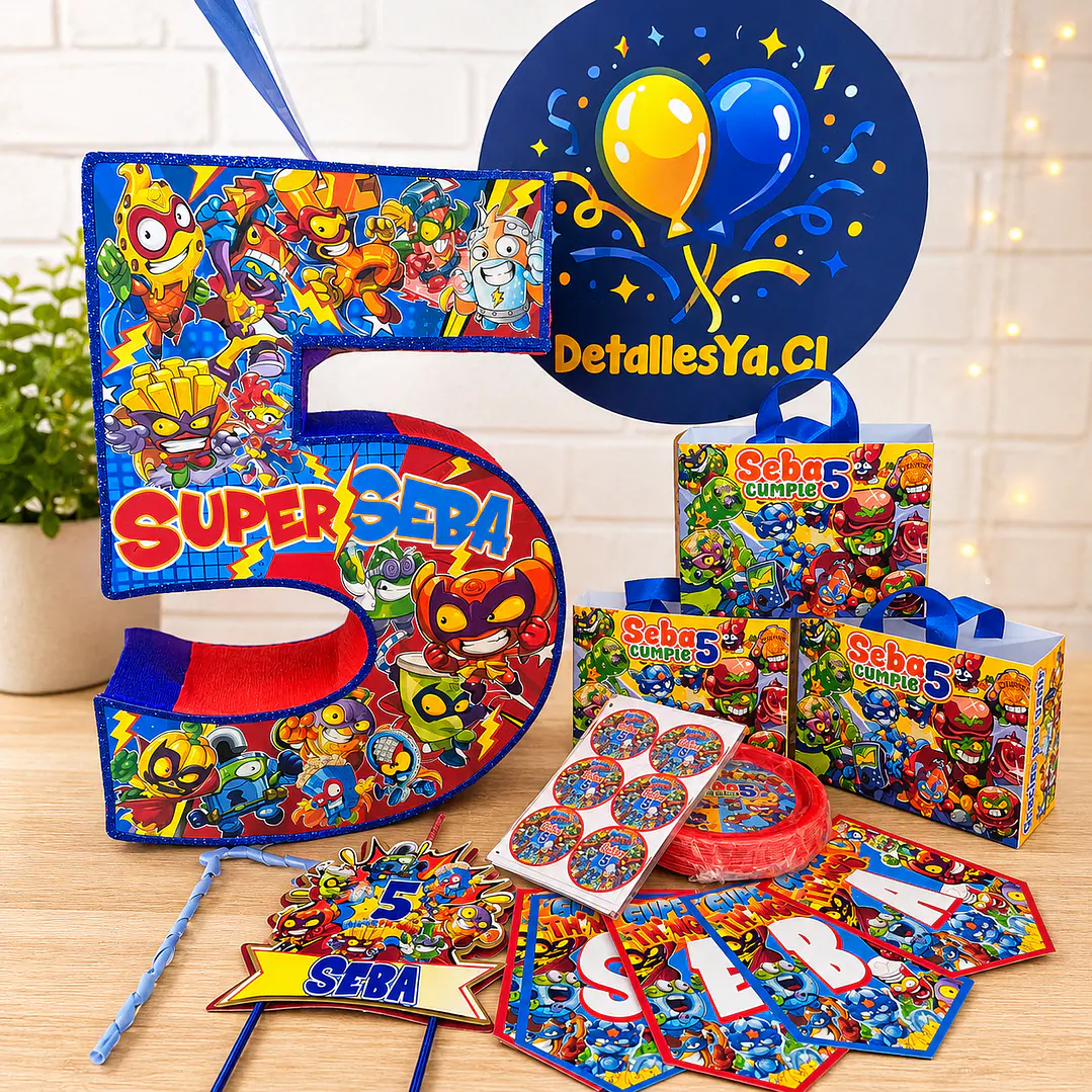 Piñata numérica temática elección 5