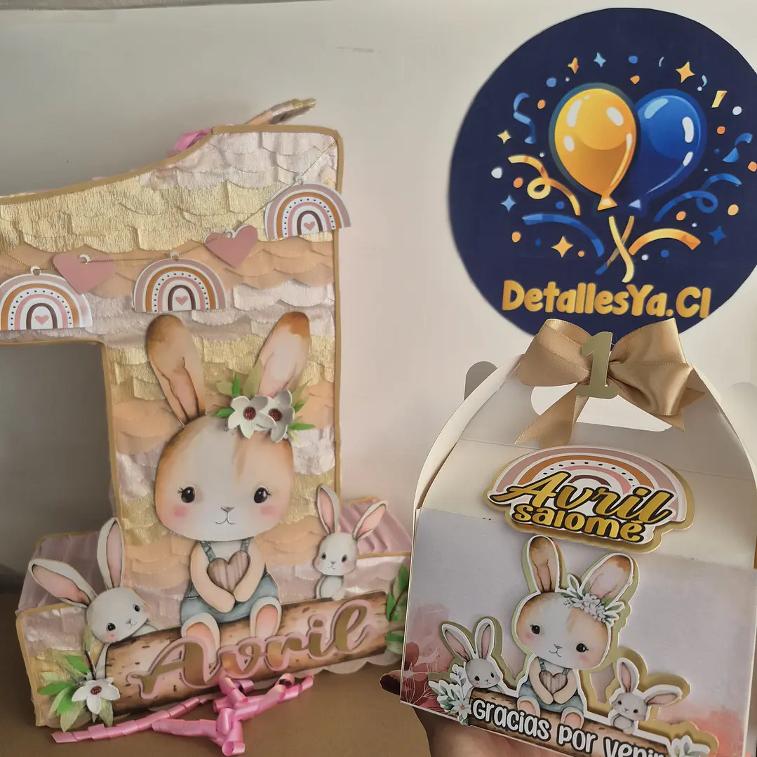 Piñata numérica temática elección 7
