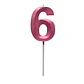 Vela metalizada fucsia numérica  - Miniatura 10