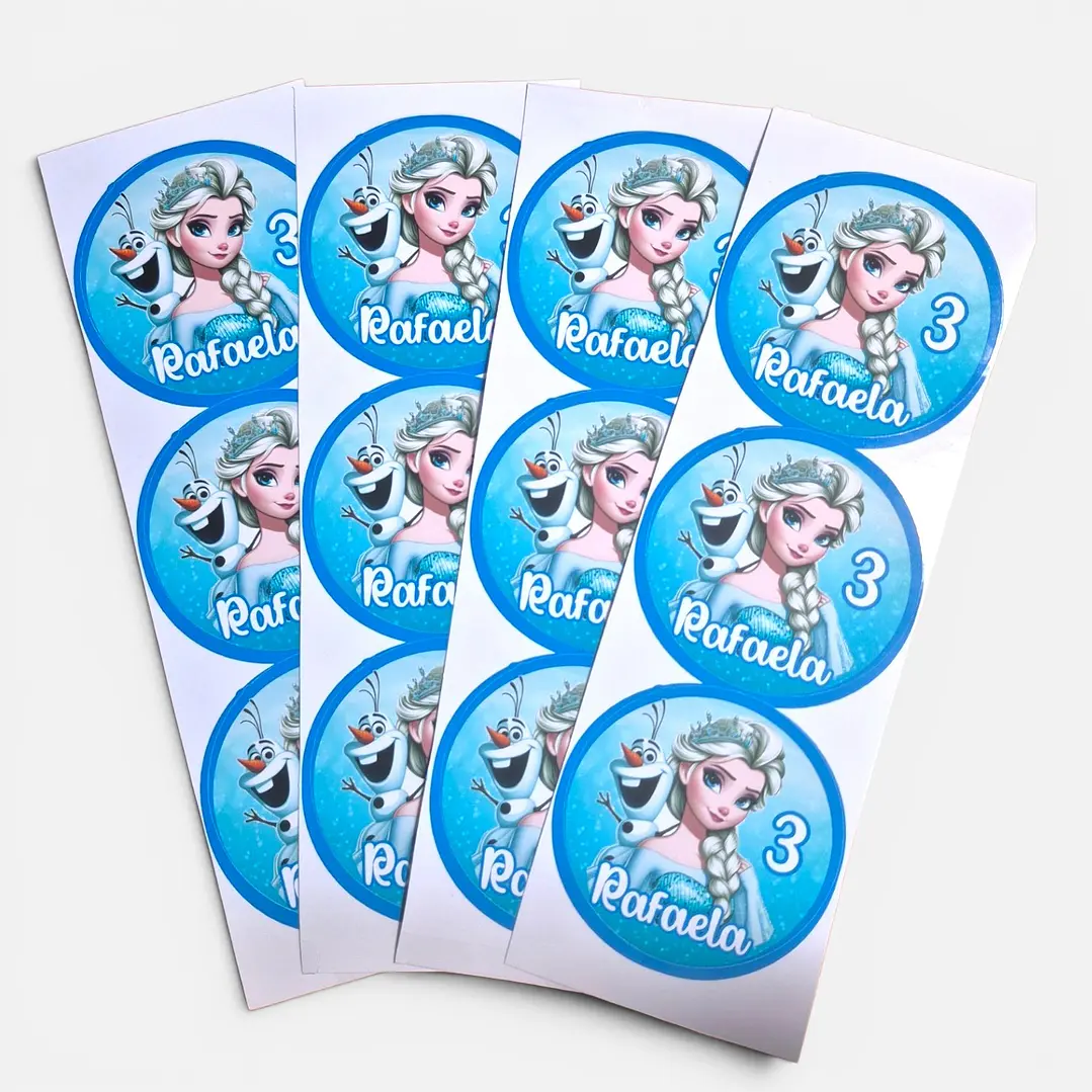 Stickers 5x5 12 unidades stitch 2