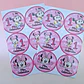 Stickers 5x5 12 unidades stitch - Miniatura 3