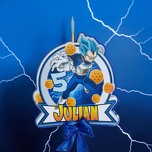 Topper Vegeta Dragón Ball Z