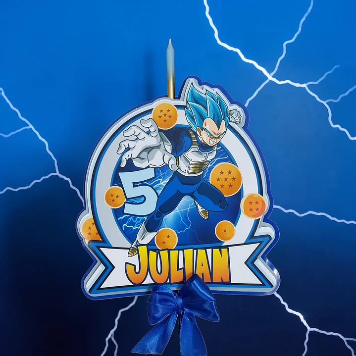 Topper Vegeta Dragón Ball Z 1
