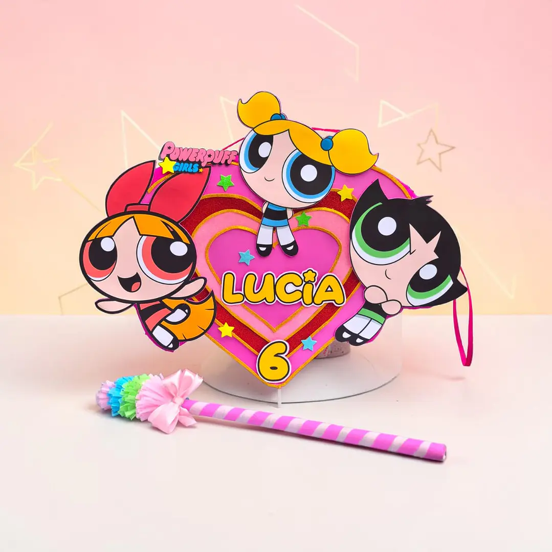 Piñata Chicas Super Poderosas 80cm  1