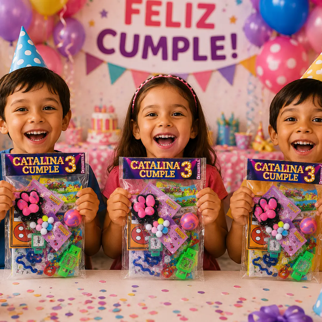 Bolsita sorpresa de juguetes personalizada  2