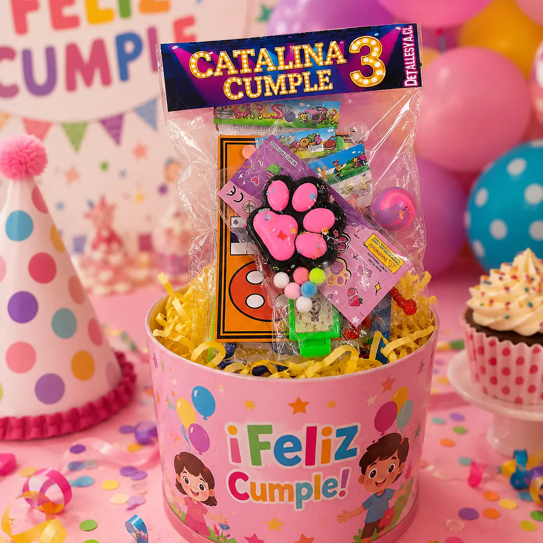 Bolsita sorpresa de juguetes personalizada  3