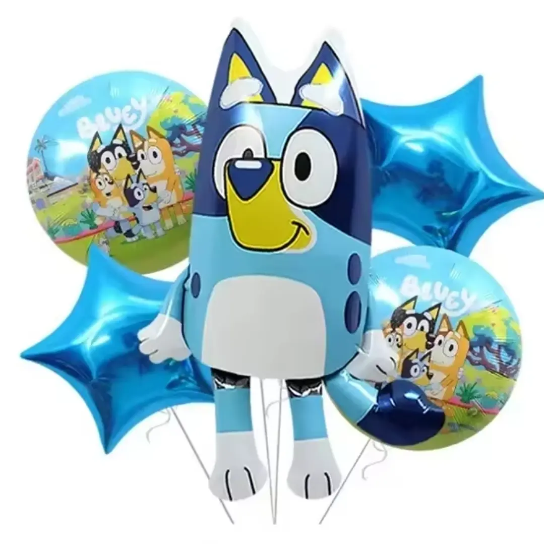 Set Globos Bluey 5 piezas  1