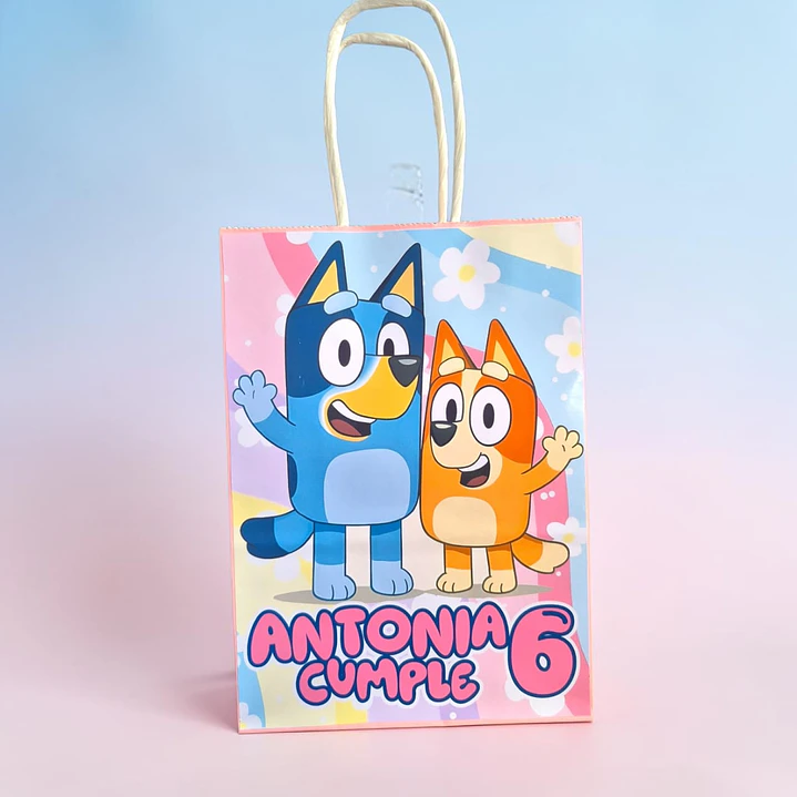 Bolsa Kraft Bluey  1