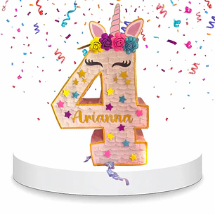 Piñata Unicornio Personalizada 