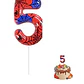 Vela Spiderman 9cm - Miniatura 5