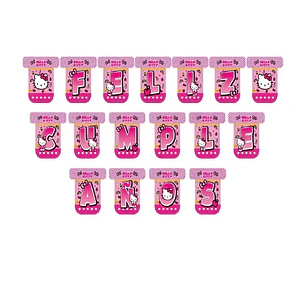 Banderin Hello Kitty feliz cumpleaños 