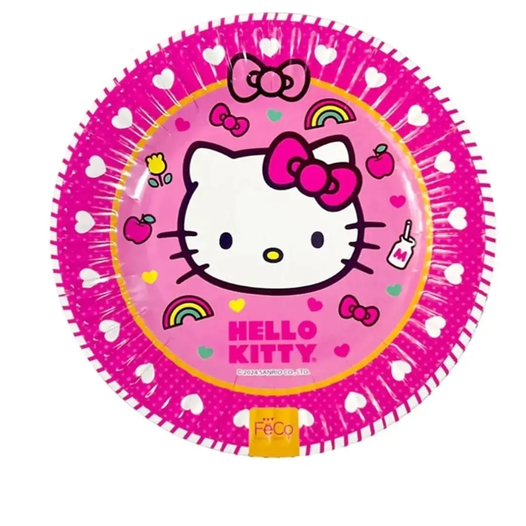 Pack platos Hello Kitty 6 unidades  1
